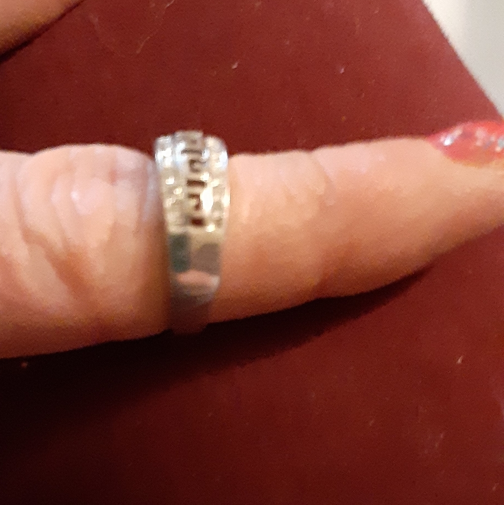 Sterling silver ring